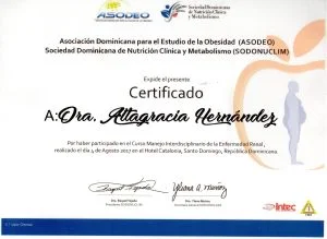Certificado - Rayo de salud