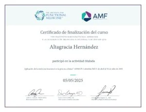 Certificado - Rayo de salud