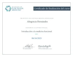 Certificado - Rayo de salud